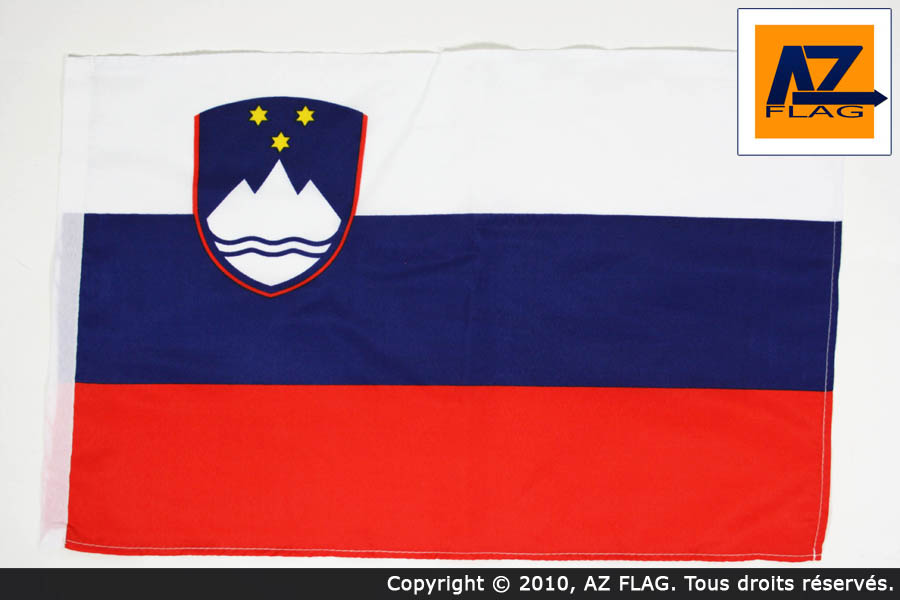 FLAGGE SLOWENIEN 45x30cm - SLOWENISCHE FAHNE 30 x 45 cm - flaggen AZ FLAG - Neu - Bild 1 von 2