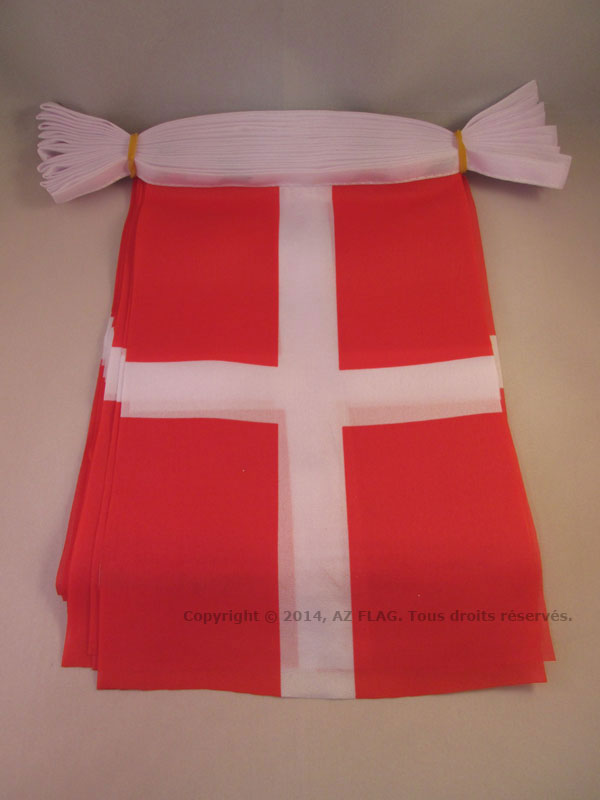 GHIRLANDA 4 metri 20 BANDIERE SAVOIA 15x10cm - BANDIERA DELLA SAVOIA – FRANCIA 1