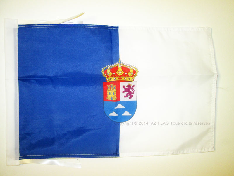 BANDERA de la PROVINCIA DE LAS PALMAS 45x30cm - BANDERINA ISLAS CANARIAS 30 x 45 - Imagen 1 de 2