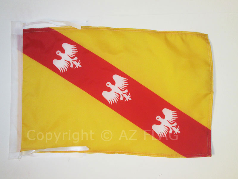 BANDIERA LORRAINE E BARROIS 45x30cm - BANDIERINA GRAND-GOUVERNEMENT DE LORRAINE-