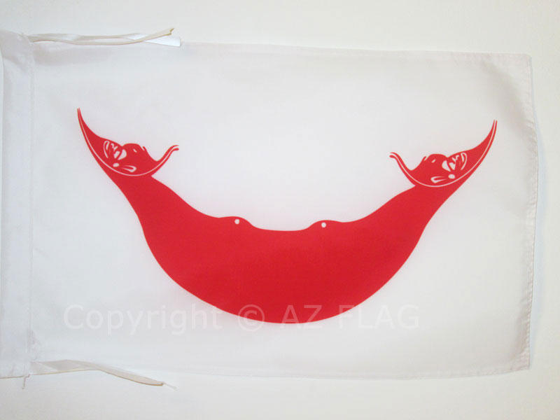 OSTERINSELFLAGGE 18"" x 12"" Schnüre - RAPA NUI - CHILI KLEINE FLAGGEN 30 x 45 cm - - Bild 1 von 2