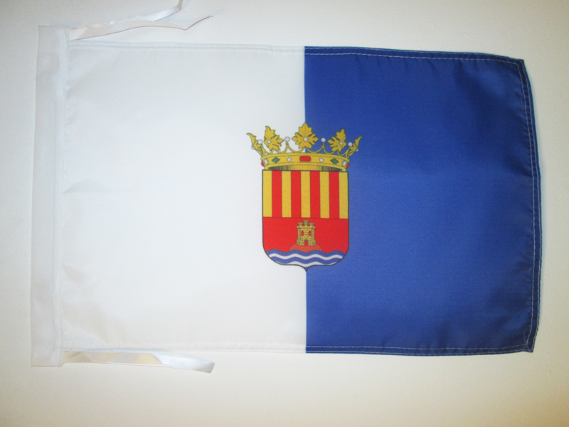 BANDIERA PROVINCIA SPAGNOLA DI ALICANTE 45x30cm - BANDIERINA ALICANTE - COMUNITÀ