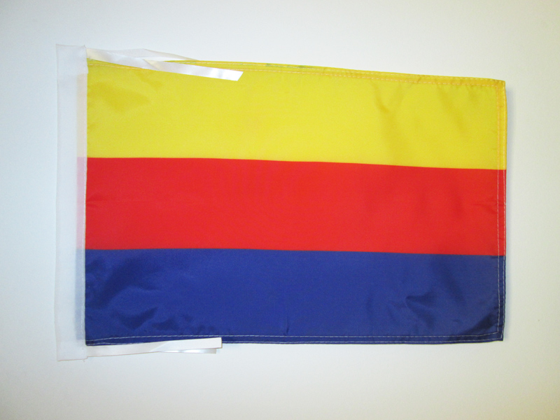 BANDERA de la PROVINCIA DE HOLANDA SEPTENTRIONAL 45x30cm - BANDERINA DE NOORD-HO - Imagen 1 de 2
