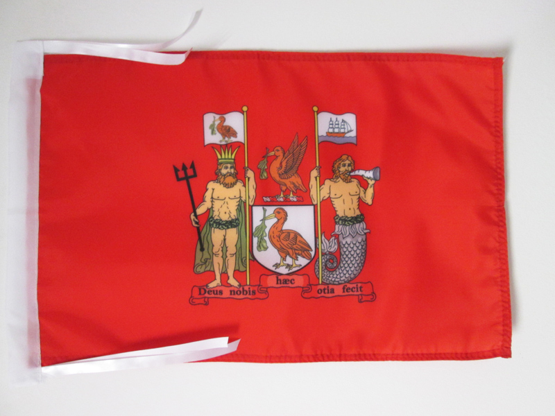 BANDIERA LIVERPOOL 45x30cm - BANDIERINA LIVERPOOL IN INGHILTERRA 30 x 45 cm cord