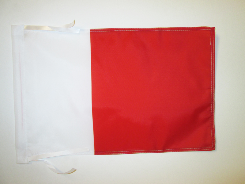 DUBAI FLAG 18'' x 12'' cords - UAE EMIRATE OF DUBAI SMALL FLAGS 30 x 45cm - BANN - Picture 1 of 2