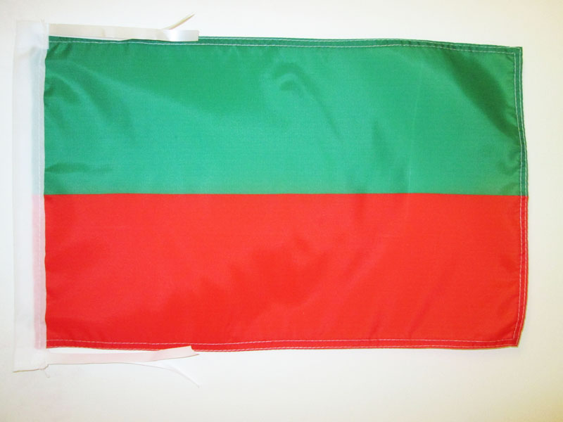 SAC AND FOX NATION FLAG 18'' x 12'' cords - THAKIWAKI SMALL FLAGS 30 x 45cm - BA - Picture 1 of 2