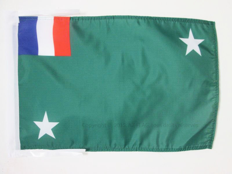 BANDIERA TOGO FRANCESE 1916-1960 45x30cm - BANDIERINA IMPERO COLONIALE FRANCESE