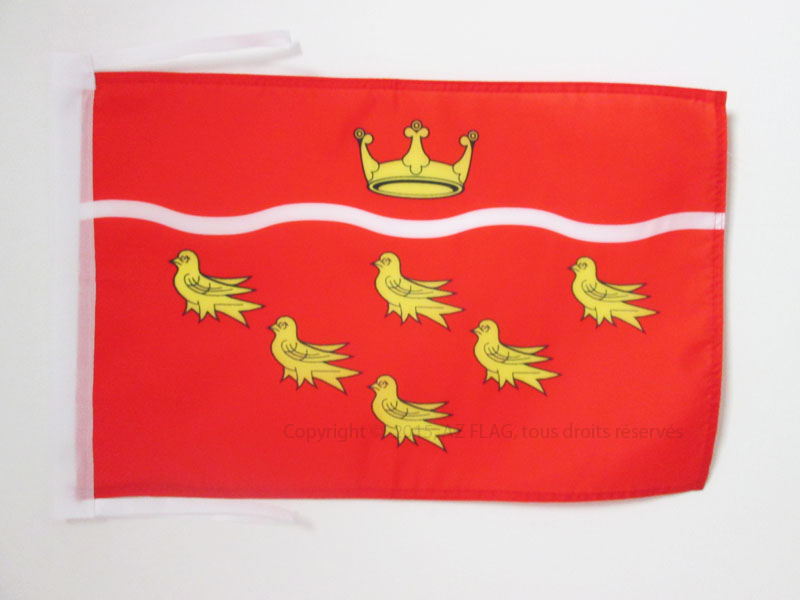 BANDIERA CONTEA DI EAST SUSSEX 45x30cm - BANDIERINA EAST SUSSEX - INGHILTERRA 30