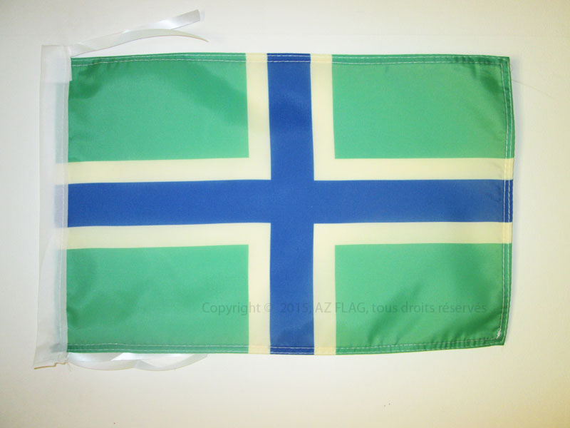 GLOUCESTERSHIRE NEW COUNTY FLAG 18'' x 12'' cords - COUNTY OF GLOS. - ENGLAND SM - Picture 1 of 2