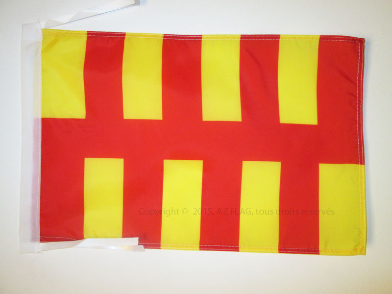 BANDIERA CONTEA DI NORTHUMBERLAND 45x30cm - BANDIERINA COUNTY OF NORTHD. - INGHI