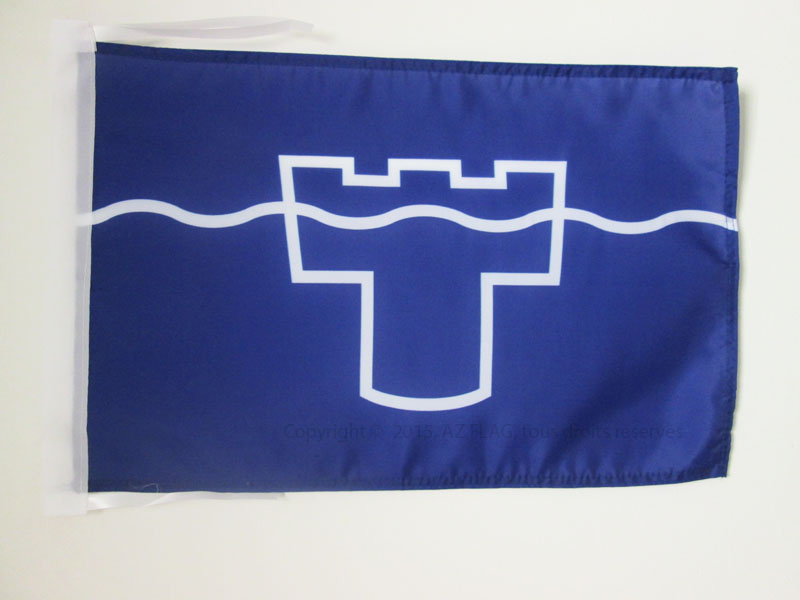 BANDIERA CONTEA DI TYNE AND WEAR 45x30cm - BANDIERINA COUNTY OF TYNE AND WEAR -