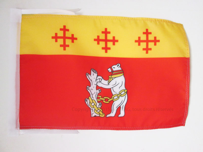 BANDIERA CONTEA DI WARWICKSHIRE 45x30cm - BANDIERINA COUNTY OF WARKS. - INGHILTE