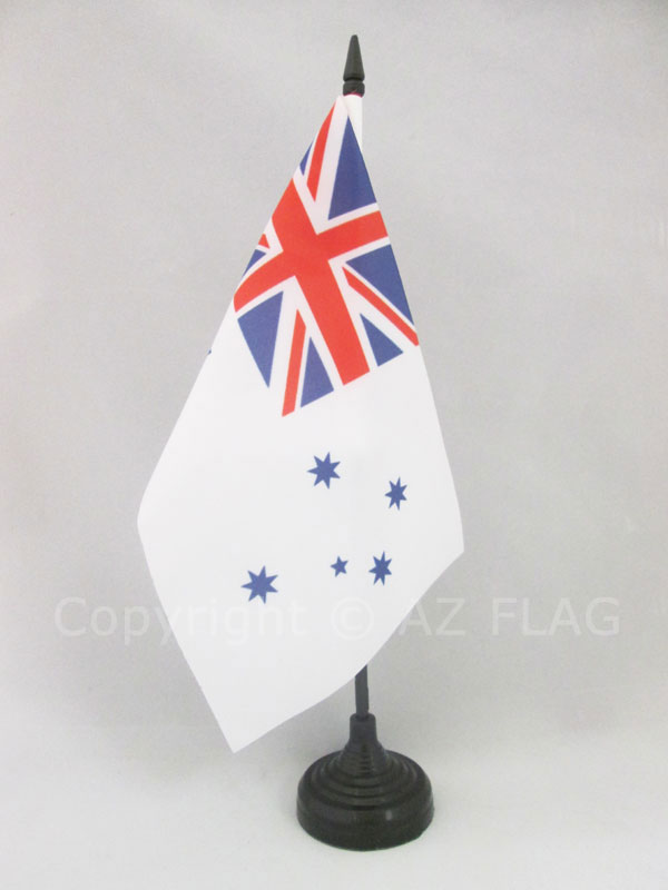 BANDIERA DA TAVOLO AUSTRALIA ROYAL AUSTRALIAN NAVY 21x14cm - PICCOLA BANDIERINA