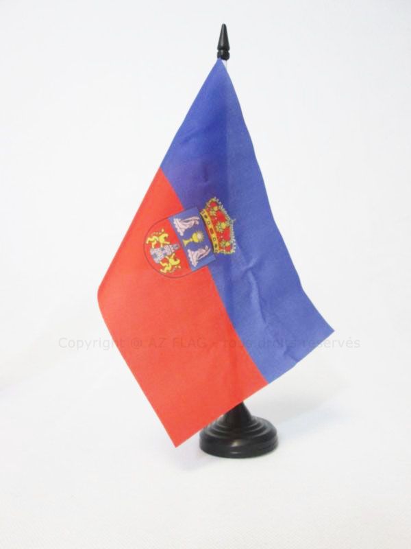 BANDERA de MESA de la PROVINCIA DE LUGO 21x14cm - BANDERINA de DESPACHO LUGO EN - Imagen 1 de 2