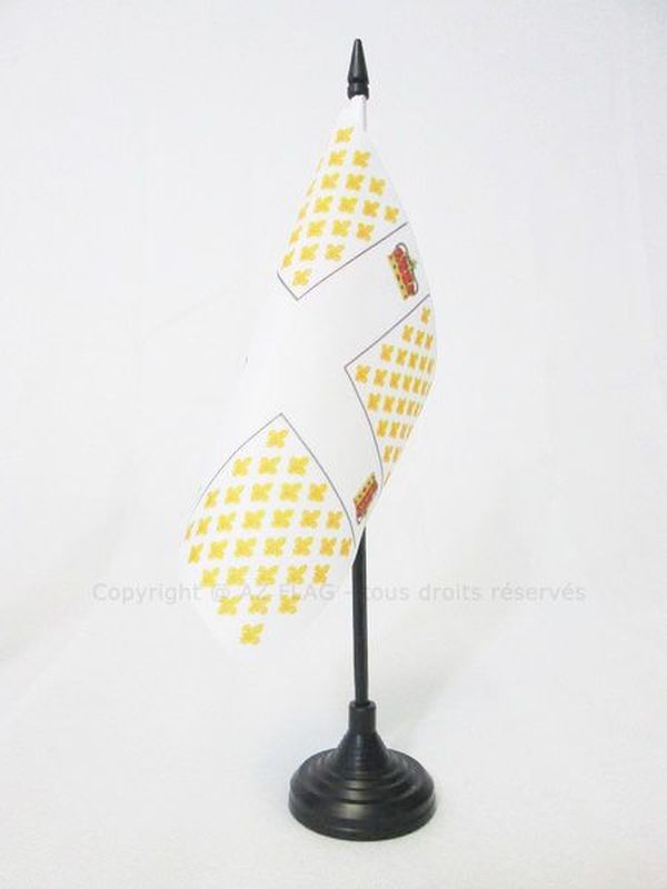 BANDIERA DA TAVOLO MANITOBA 15x10cm - PICCOLA BANDIERINA CANADESE
