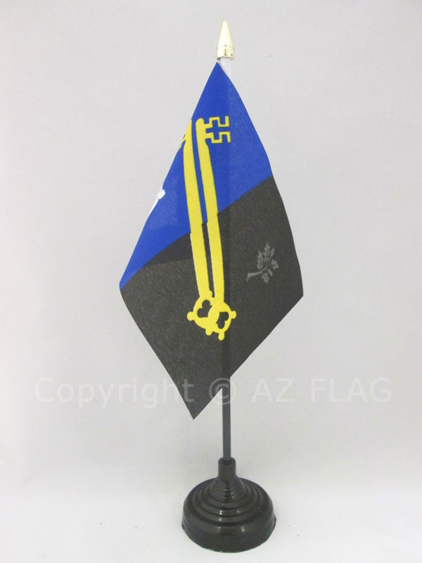 BANDIERA DA TAVOLO CONTEA DI SURREY 15x10cm - PICCOLA BANDIERINA COUNTY OF SURRE