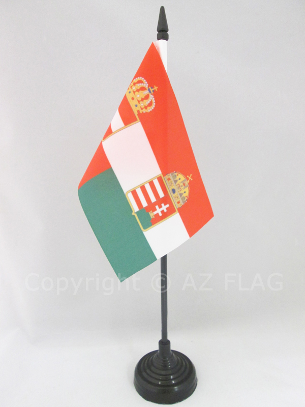BANDERA de MESA del IMPERIO AUSTROHÚNGARO 1867-1918 15x10cm - BANDERINA de DESPA - Imagen 1 de 2