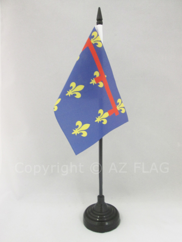 KINGDOM OF NAPLES 1282-1816 TABLE FLAG 4'' x 6'' - REGNO DI NAPOLI DESK FLAG 15 - Picture 1 of 2