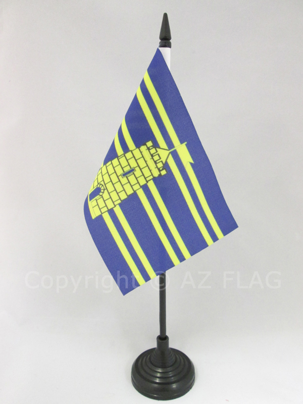 BANDIERA DA TAVOLO TERRITORIO DI BELFORT 15x10cm - PICCOLA BANDIERINA DIPARTIMEN