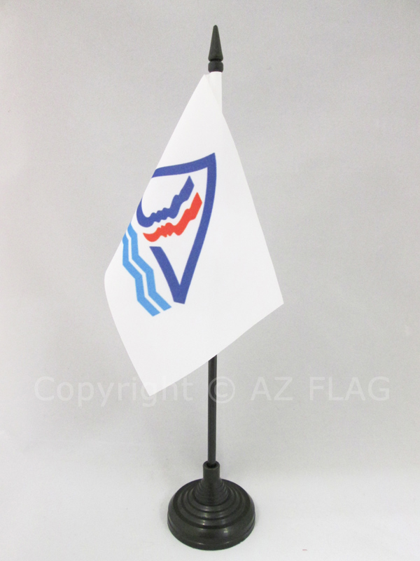 BANDIERA DA TAVOLO PROVINCIA SUD DI NUOVA CALEDONIA 15x10cm - PICCOLA BANDIERINA